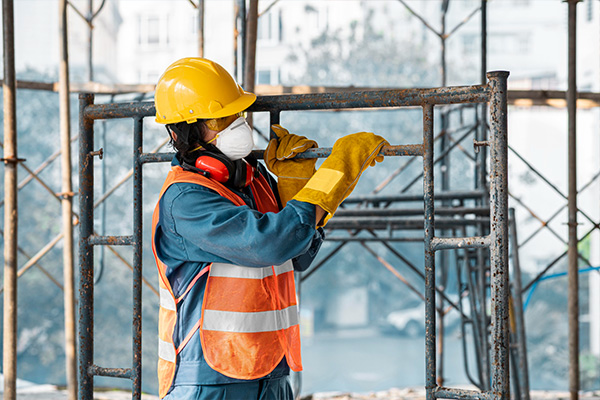 detection projet chantier echafaudage